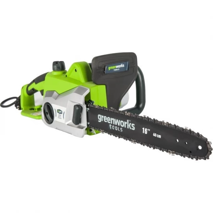Электрическая цепная пила GREENWORKS 1800W 40 см GCS1840 20027 Электрическая цепная пила GREENWORKS 1800W 40 см GCS1840 20027