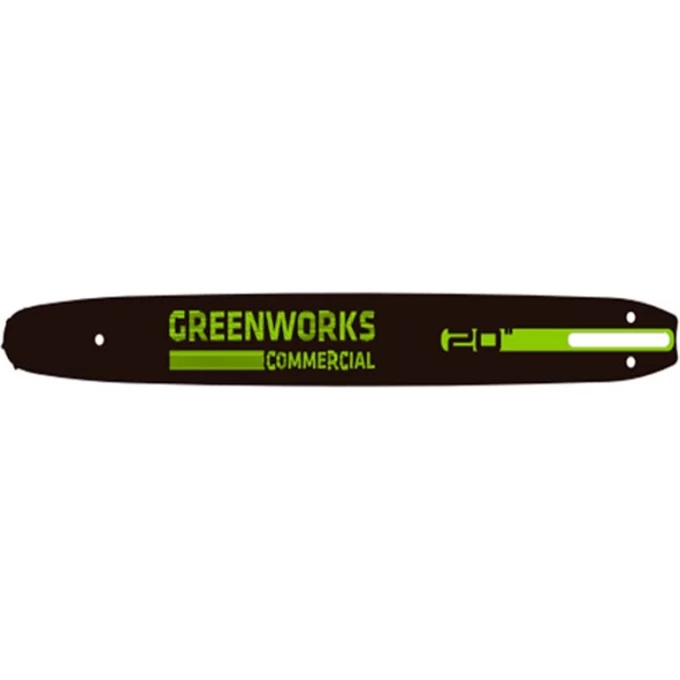 Шина для аккумуляторной цепной пилы GREENWORKS 82V 51 см 2953707 Шина для аккумуляторной цепной пилы GREENWORKS 82V 51 см 2953707