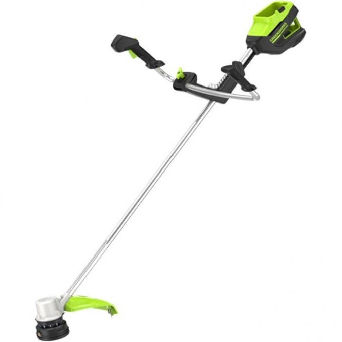 Триммер аккумуляторный бесщеточный GREENWORKS 82V (45 см) с 2,5 Ач АКБ и ЗУ 2110707UA Триммер аккумуляторный бесщеточный GREENWORKS 82V (45 см) с 2,5 Ач АКБ и ЗУ 2110707UA