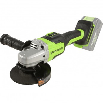 Угловая шлифовальная аккумуляторная машина GREENWORKS GD24AG 24V