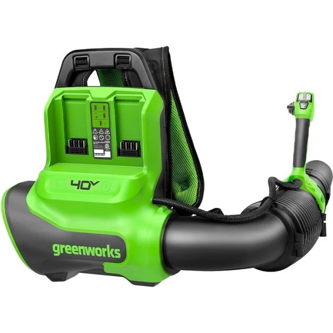 Воздуходувка ранцевая GREENWORKS GD40BPG2 40В (без АКБ и ЗУ) 2408107 Воздуходувка ранцевая GREENWORKS GD40BPG2 40В (без АКБ и ЗУ) 2408107